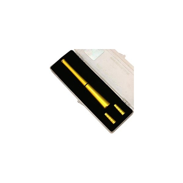 Spliff Stick Chiller Pipe yellow in case