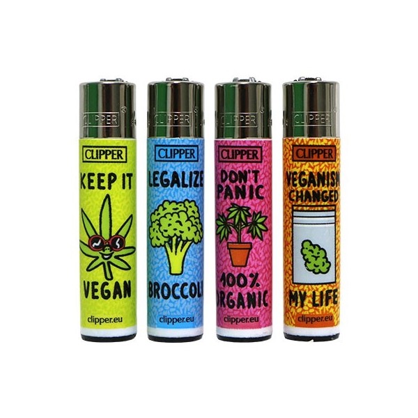 Mechero Clipper - weed puns