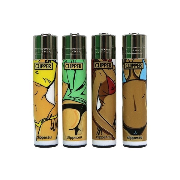 Clipper Lighter - woman's body