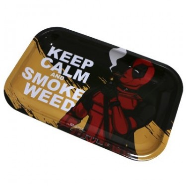 Smoke Arsenal Trays - Deadpool keep calm and smoke weed
