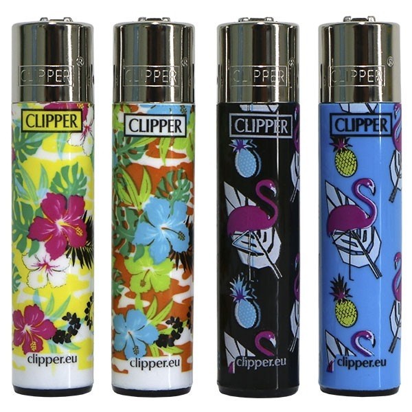 Clipper Lighter - flowery colors