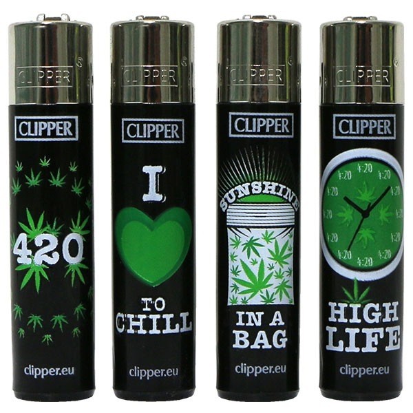 Clipper Lighter - 420 designs