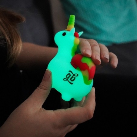 GB Glow in the Dark Unicorn Pipe