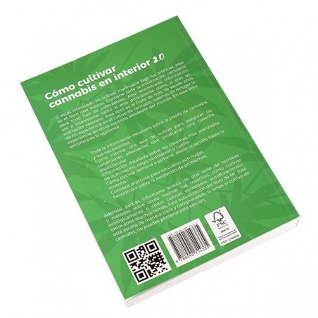 "Cómo Cultivar Cannabis en Interior 2.0" Book back