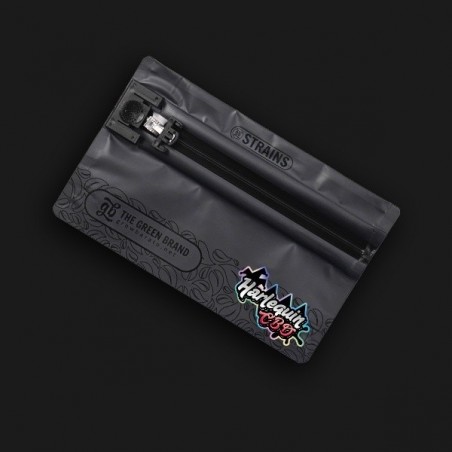 Harlequin CBD packaging
