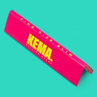 KEMA King Size Slim Pink Rolling Papers