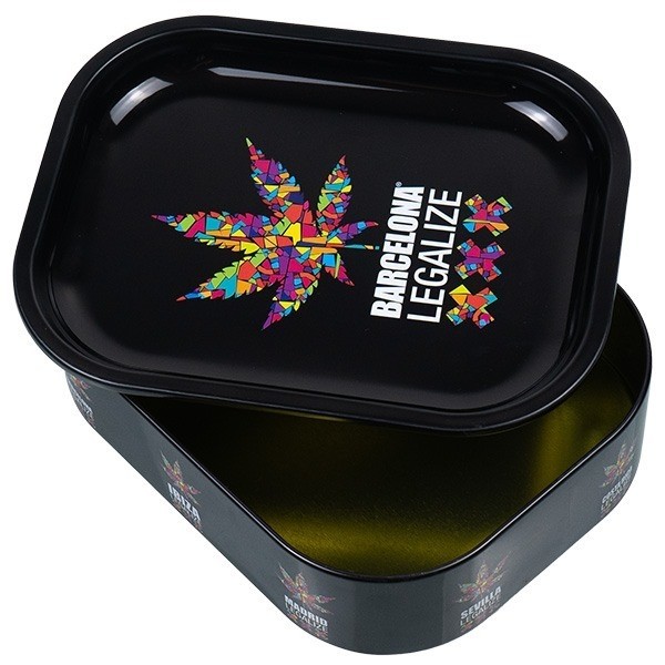 ‘Legalize’ Metal Box With A Rolling Tray