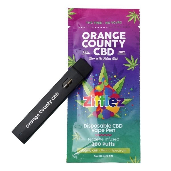 View Disposable Pod Zittlez Orange County CBD