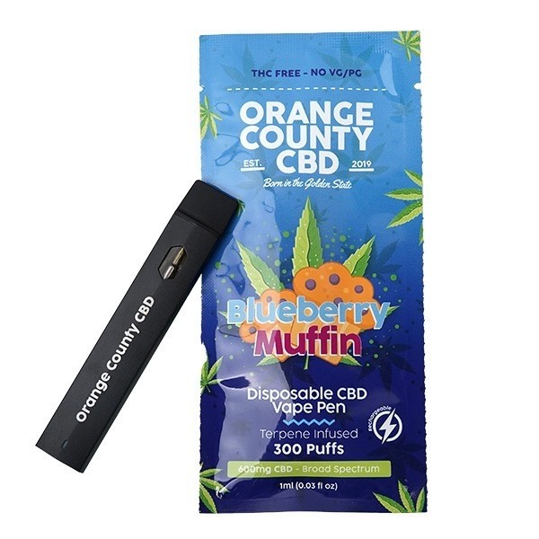 View Disposable Pod Blueberry Muffin Orange County CBD