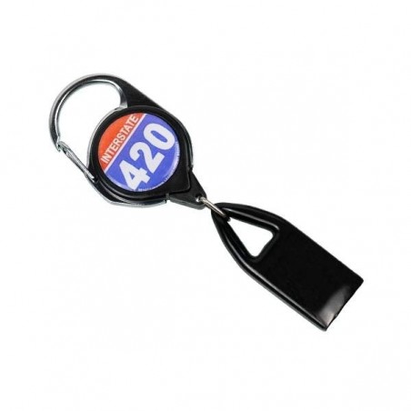 Retractable Lighter Leash 420 interstate black
