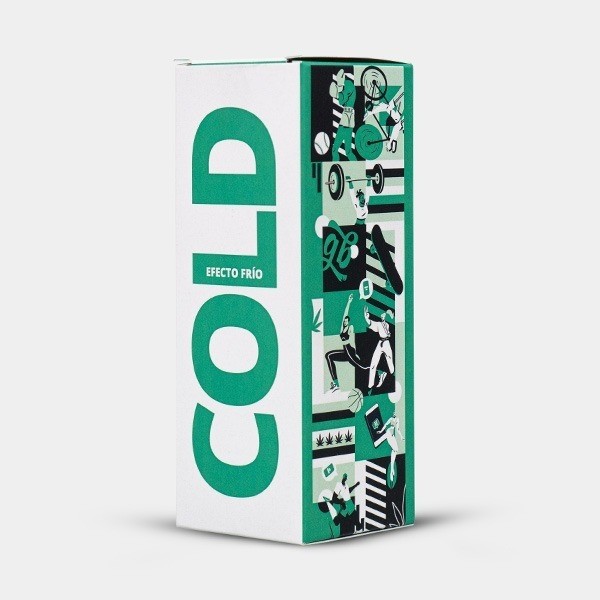 ‘GB COLD’ CBD Cold Effect Cream - GB The Green Brand