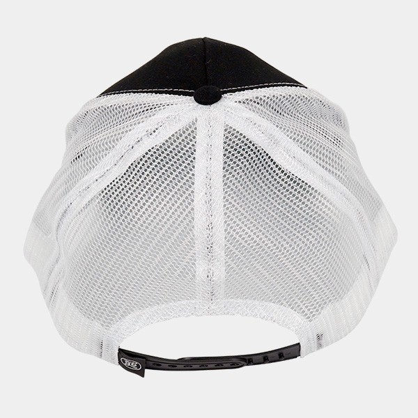 GB The Green Brand logo trucker cap white