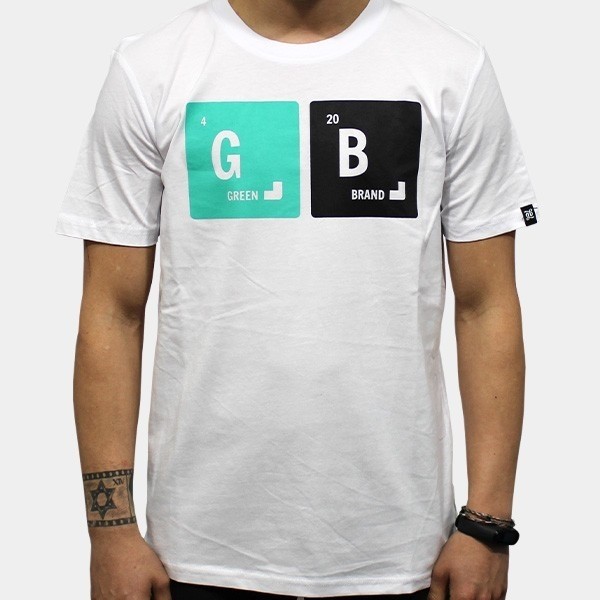GB Periodic Table T-shirt by The Green Brand