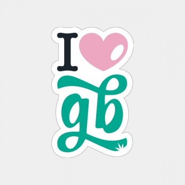 Ornamental GB Sticker