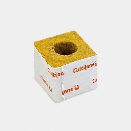 75 x 75 x 58mm Rockwool Plugs  - Grow Barato