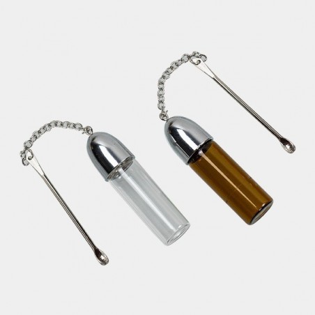 Snuff bottle with a spoon - GB The Green Brand