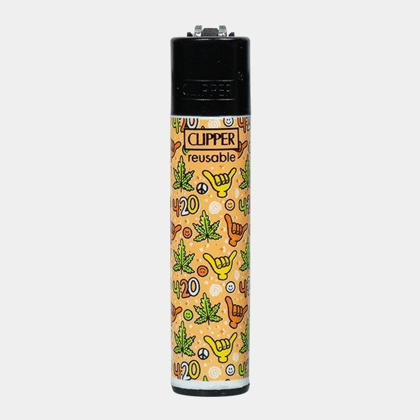 Leaf Pattern Clipper Lighter 2
