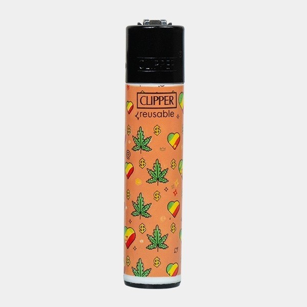 Leaf Pattern Clipper Lighter 4