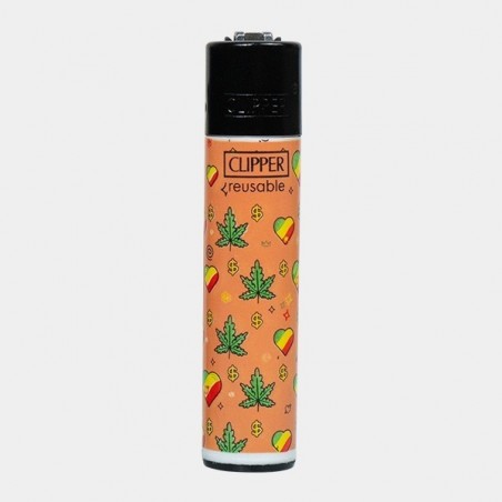 Leaf Pattern Clipper Lighter 4