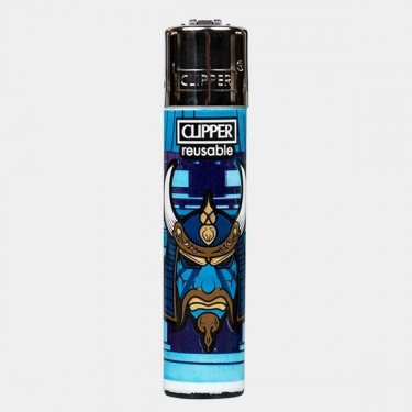 Samurai Masks Clipper Lighter - GB The Green Brand