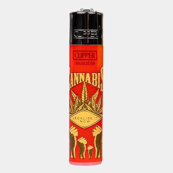 Leaves Justice Clipper Lighter - GB The Green Brand