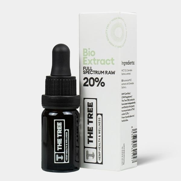 The Tree 20% Raw CBD Oil - GB The Green Brand