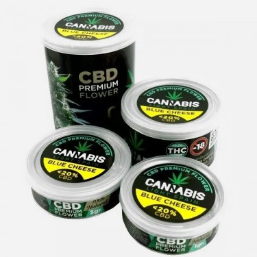 Cannabis Light Spain Hemp Flowers blue cheese