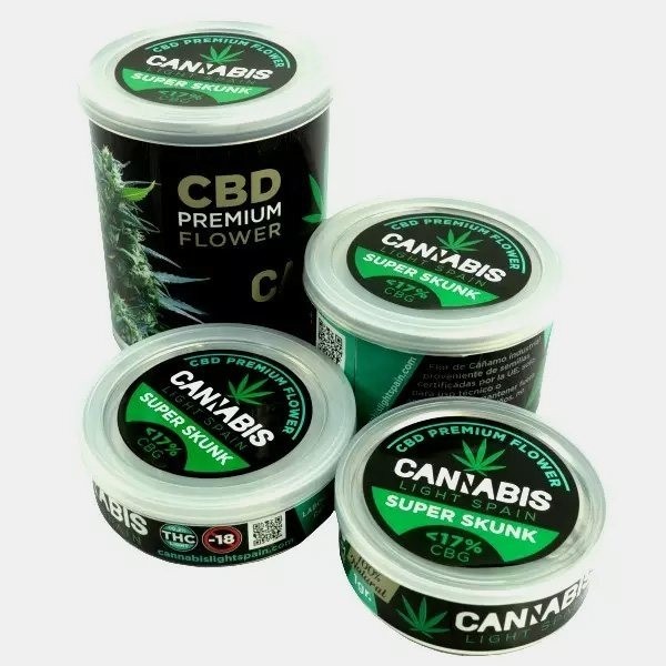 Cannabis Light Spain Hemp Flowers Super Skunk