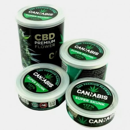 Cannabis Light Spain Hemp Flowers Super Skunk