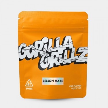 Gorilla Grillz Outdoor Lemon Haze CBD flowers