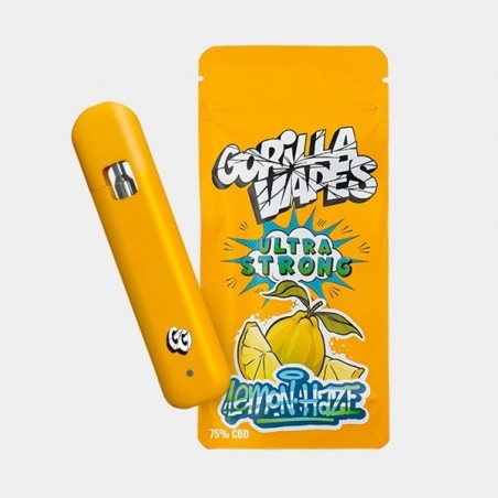 Gorilla Vape Lemon Haze CBD 75% - Gorilla Grillz