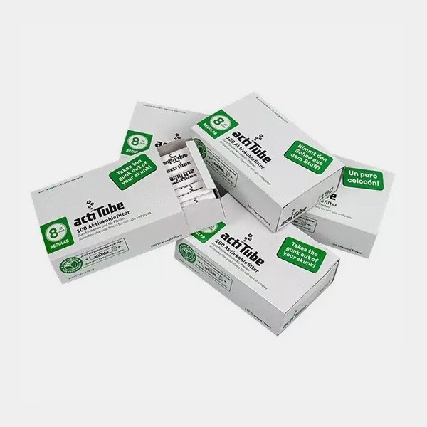 View ActiTube Regular Filter Tips Pack 100x5 - GB The Green Brand