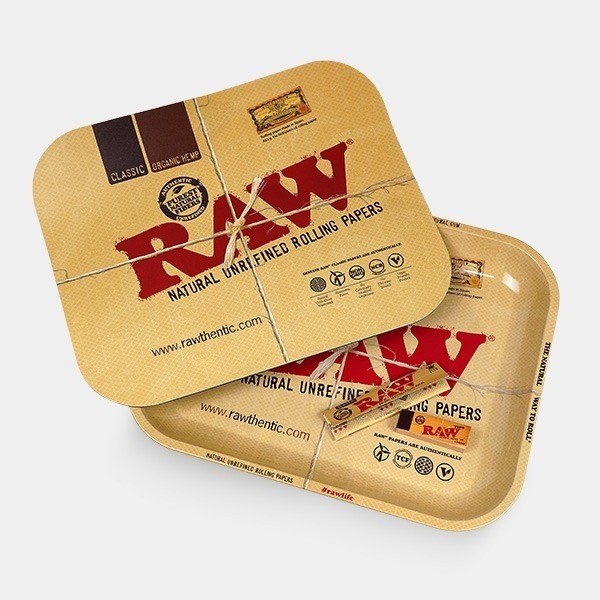 Raw Pack with Filters, Rolling papers and trays - GB The Green Brand