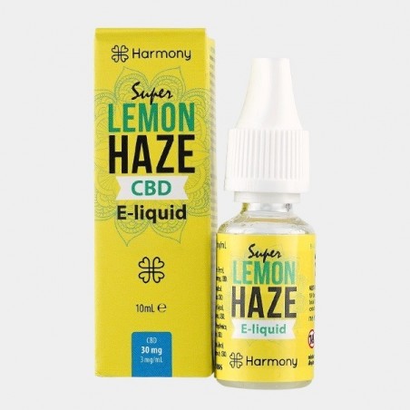 Super Lemon Haze CBD Harmony E-Liquid - GB The Green Brand