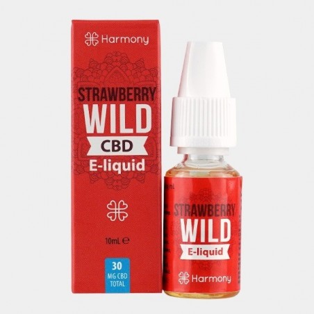 Strawberry Wild CBD Harmony E-Liquid Vaporizers - GB The Green Brand