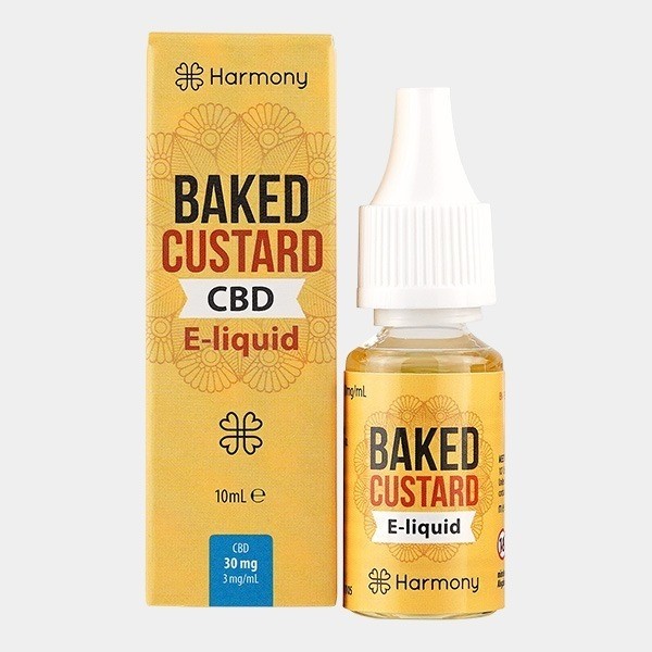 View Baked Custard CBD Harmony E-Liquid Vaporizers - GB The Green Brand