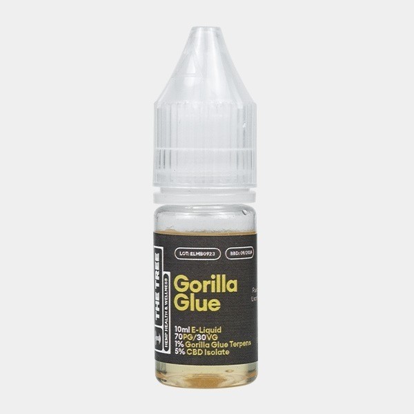 View 5% CBD Gorilla Glue E-Liquid The Tree - GB The Green Brand