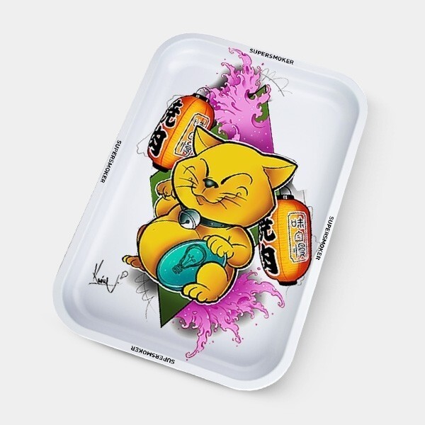 View Kaone 'Lucky Cat 'Rolling Tray obverse