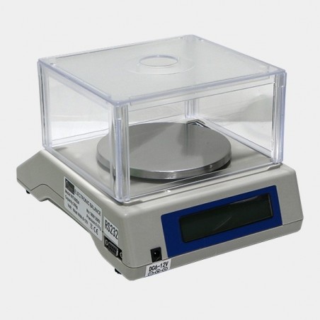 WT3002A dual-display scale, rear view