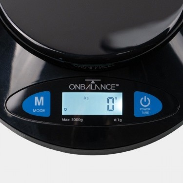 On Balance KB-5000 scale buttons and display