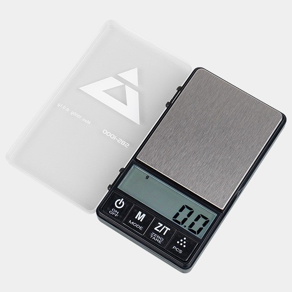 SBS-1000 Blue Silicone Bowl Scale (1000G X 0.1G) - Growbarato