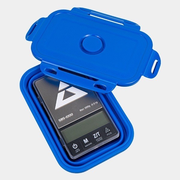 SBS-1000 Blue Silicone Bowl Scale (1000G X 0.1G) - Growbarato