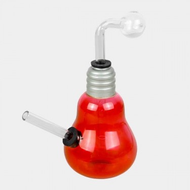Bulb BHO 16cm Bong red