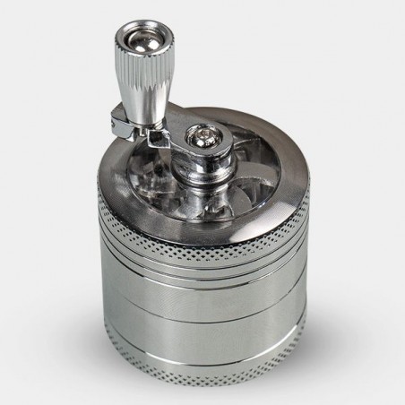 Manual 4-part black grinder 40mm - GB The Green Brand