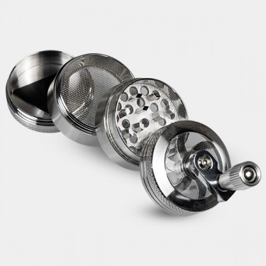 Manual 4-part black grinder 40mm - GB The Green Brand