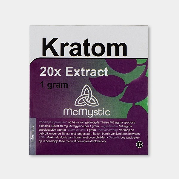 Kratom Extract x20 with Mitragynine Alkaloid - GB The Green Brand