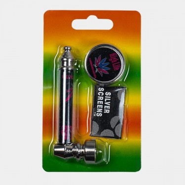 Pipe + Grinder + Screen + Carrier Kit - GB