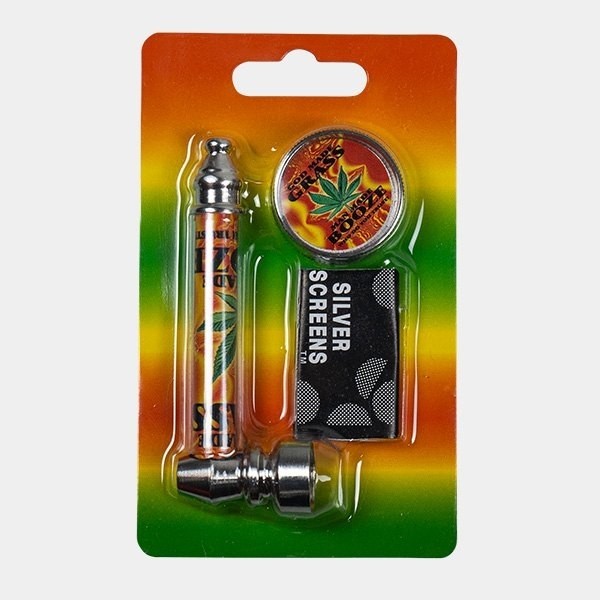 Pipe + Grinder + Screen + Carrier Kit - GB