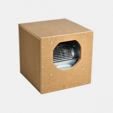 Soundproofed Wooden Box Extractor Fan