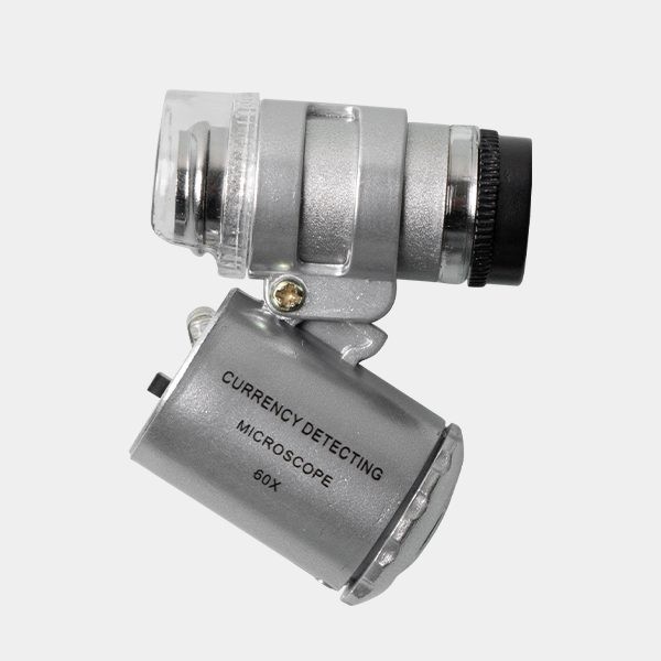 Mini 60x Microscope with white light - GB